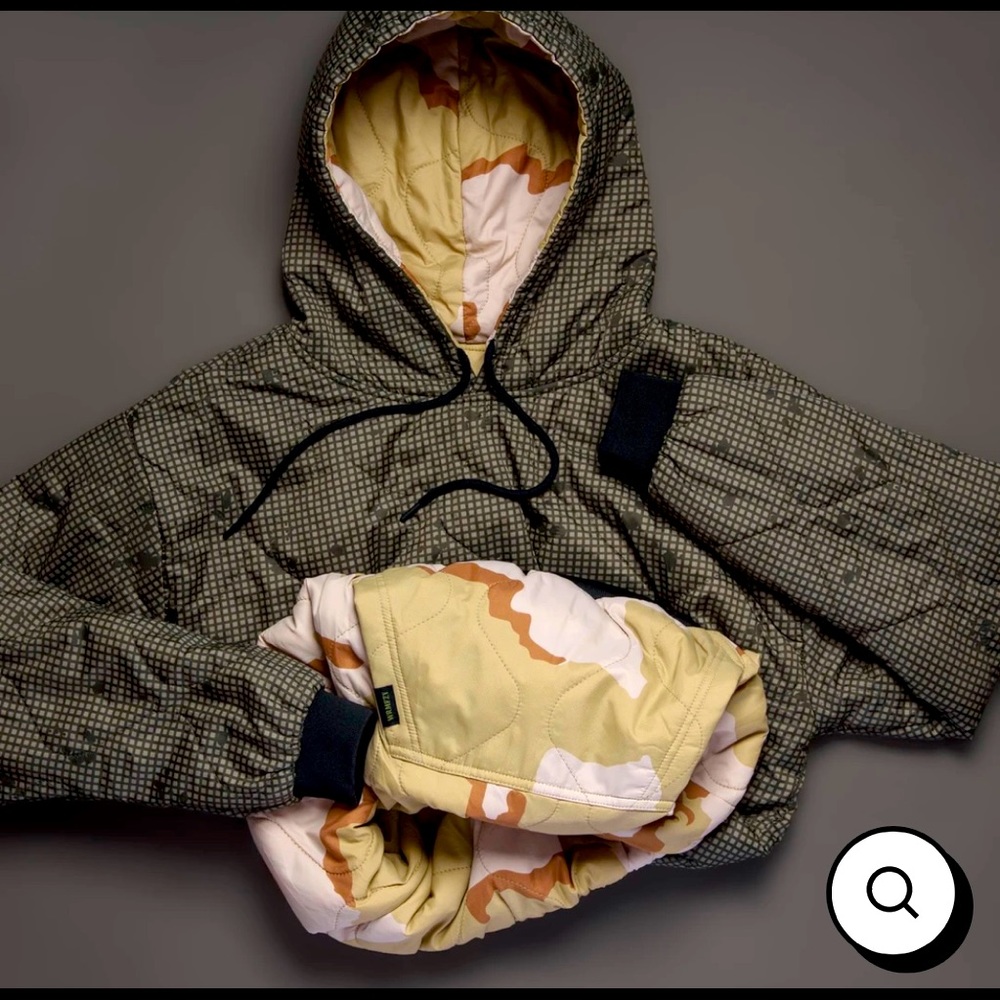 WRMFZY DCU/DNC woobie hoodie reversible